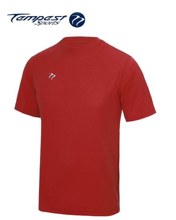 Tempest Lightweight Red Training Shirt